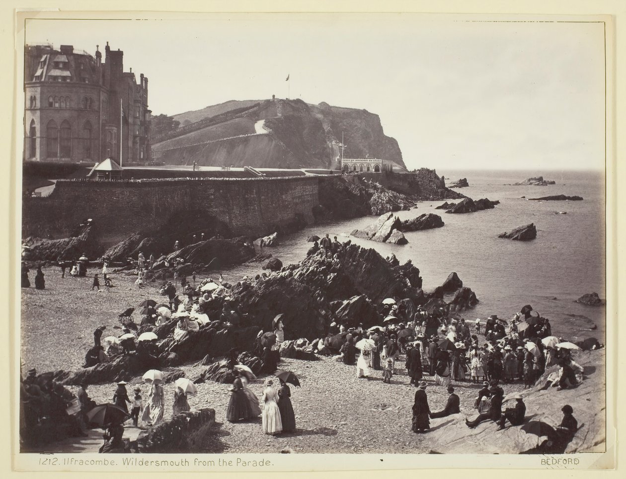 Ilfracombe, Wildersmouth Paradista, 186094. tekijältä Francis Bedford