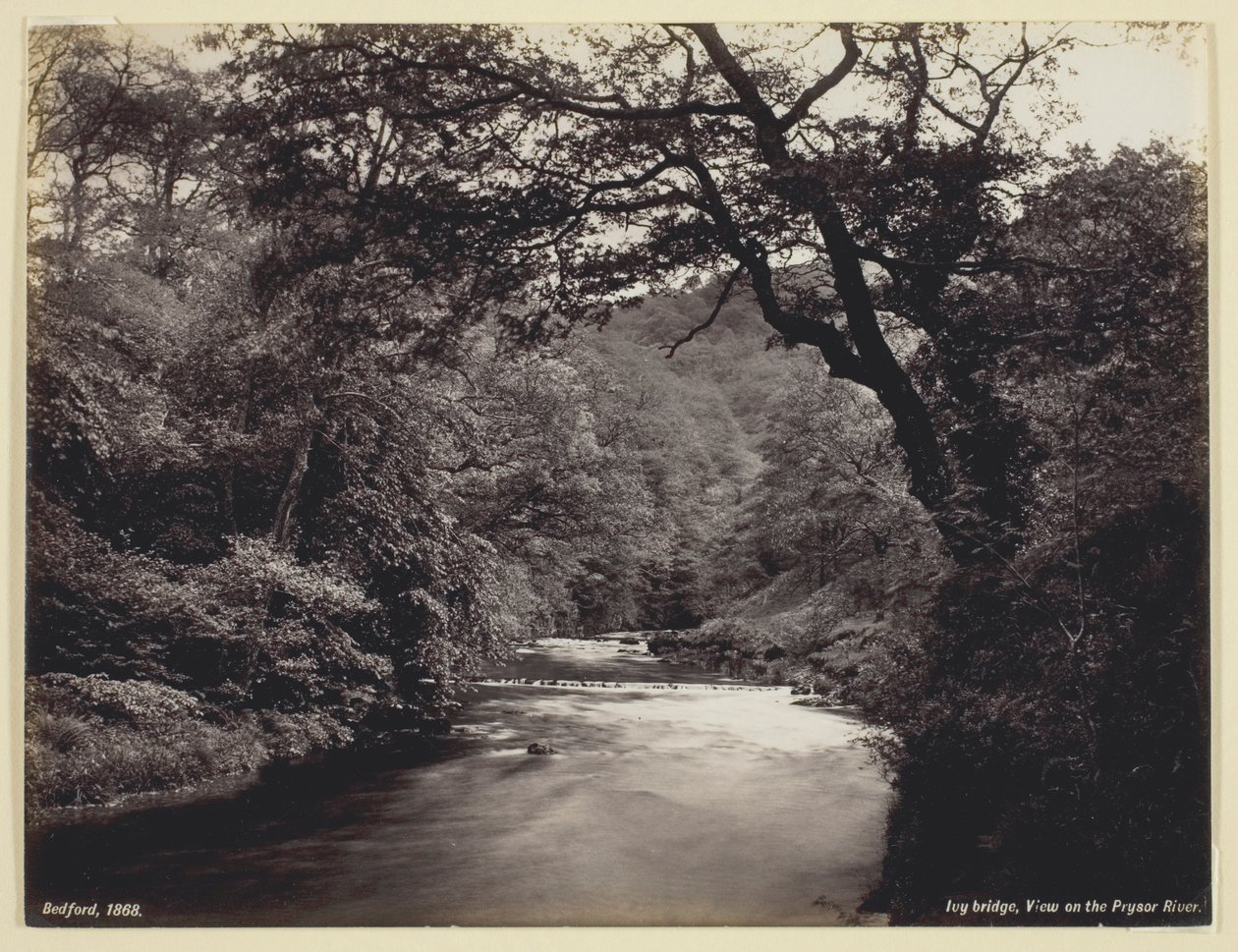 Ivy Bridge, näkymä Prysor-joelle tekijältä Francis Bedford