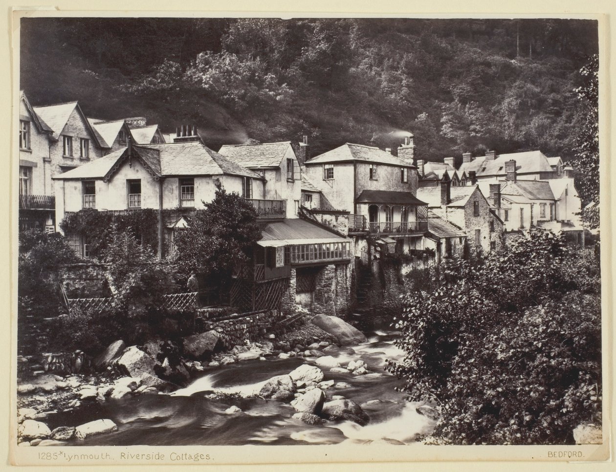 Lynmouth, Riverside Cottages tekijältä Francis Bedford
