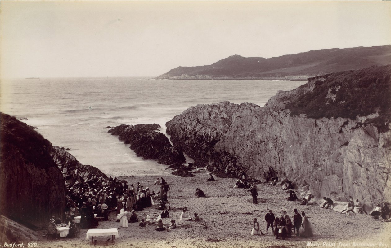 Morte Point Barricane Baystä, 1870-luku. tekijältä Francis Bedford