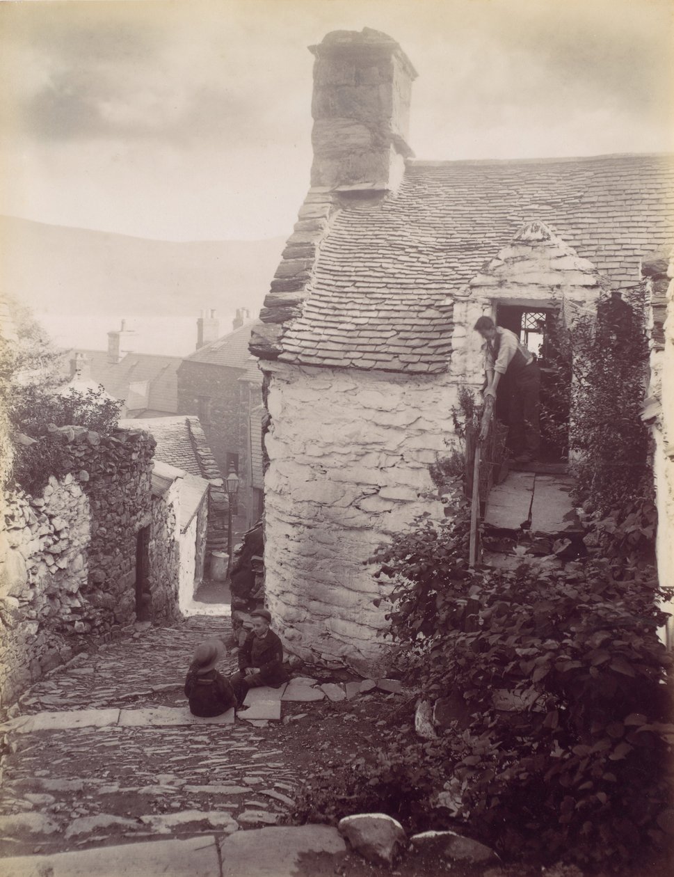 Old Barmouth, 1870-luku. tekijältä Francis Bedford