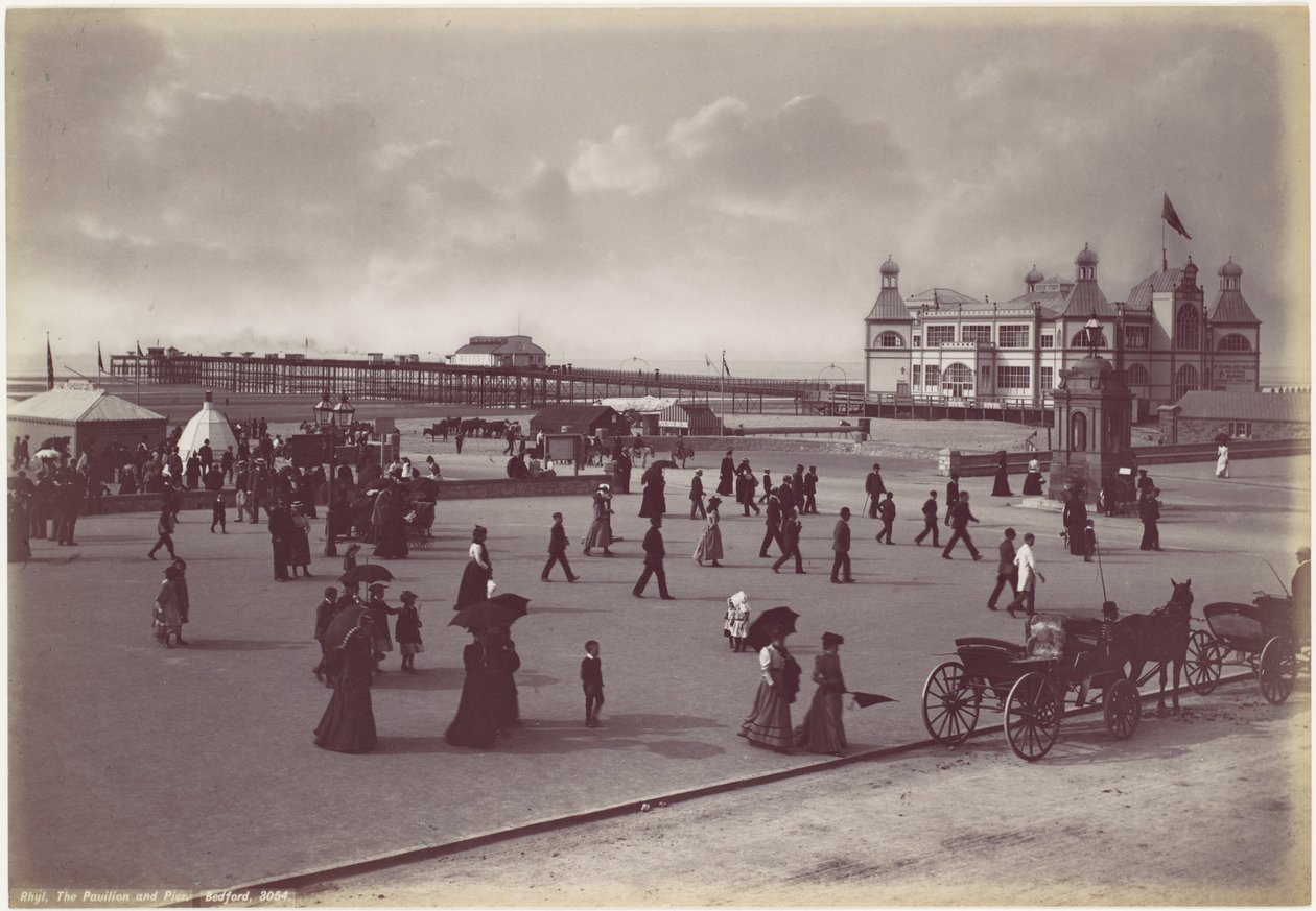 Rhyl. Paviljonki ja laituri tekijältä Francis Bedford