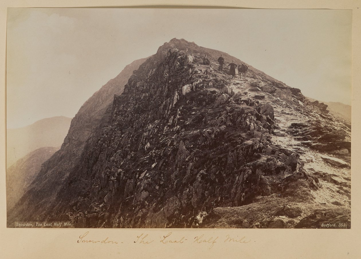 Snowdon - viimeinen puoli mailia tekijältä Francis Bedford