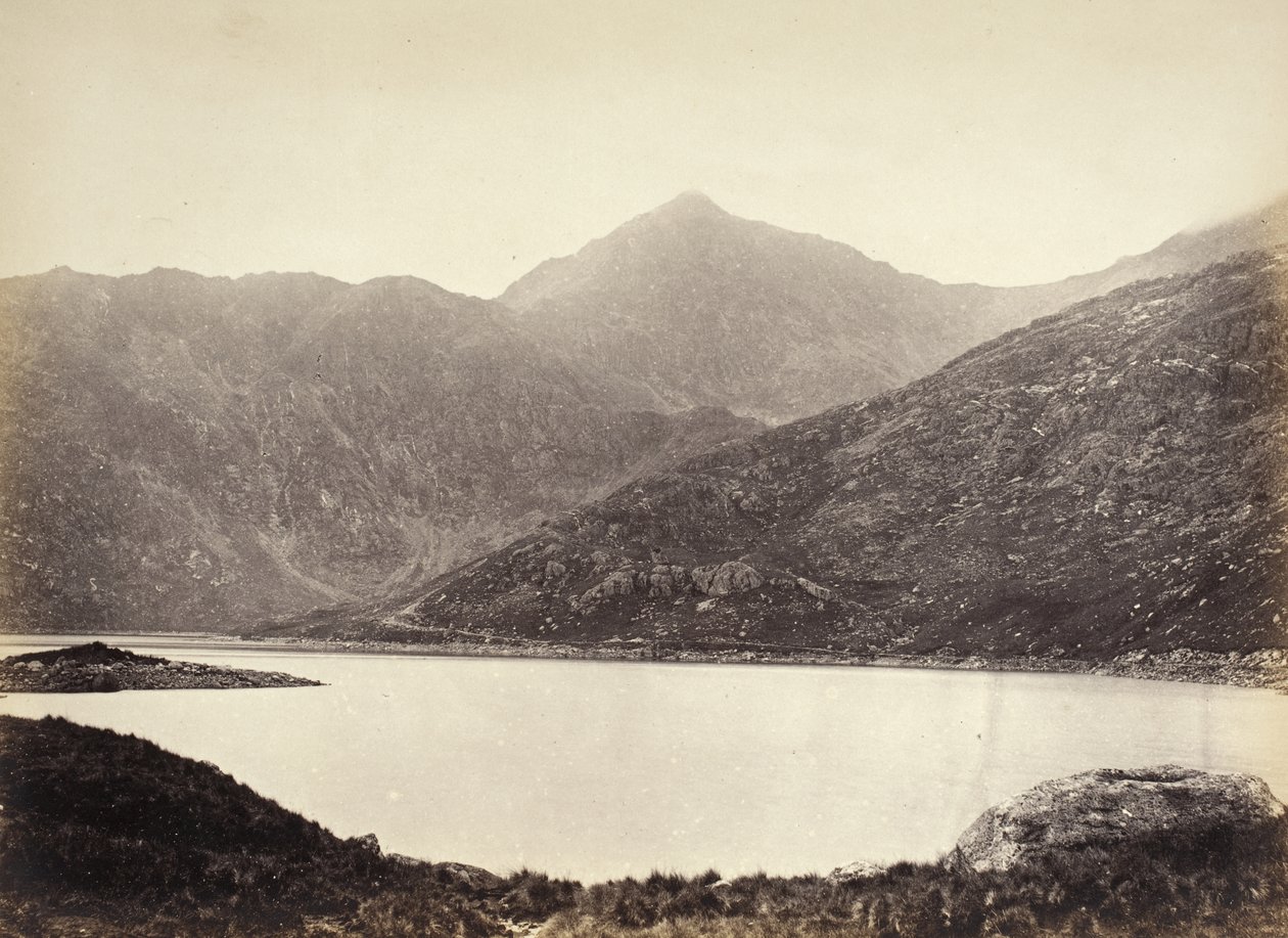 Snowdon Llyn Llydawilta nähtynä (528) tekijältä Francis Bedford