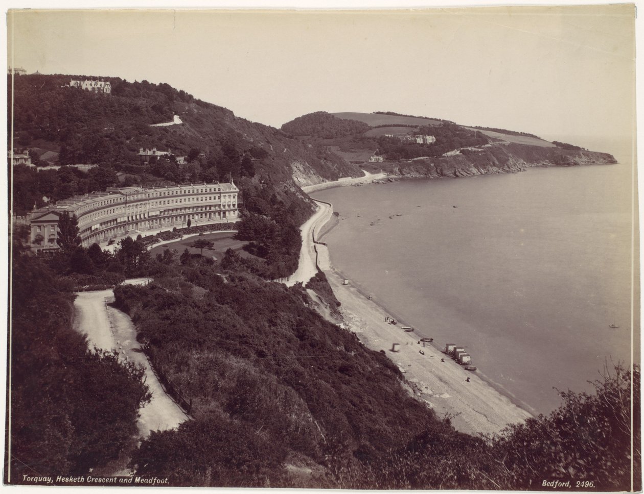 Torquay, Hesketh Crescent ja Meadfoot tekijältä Francis Bedford