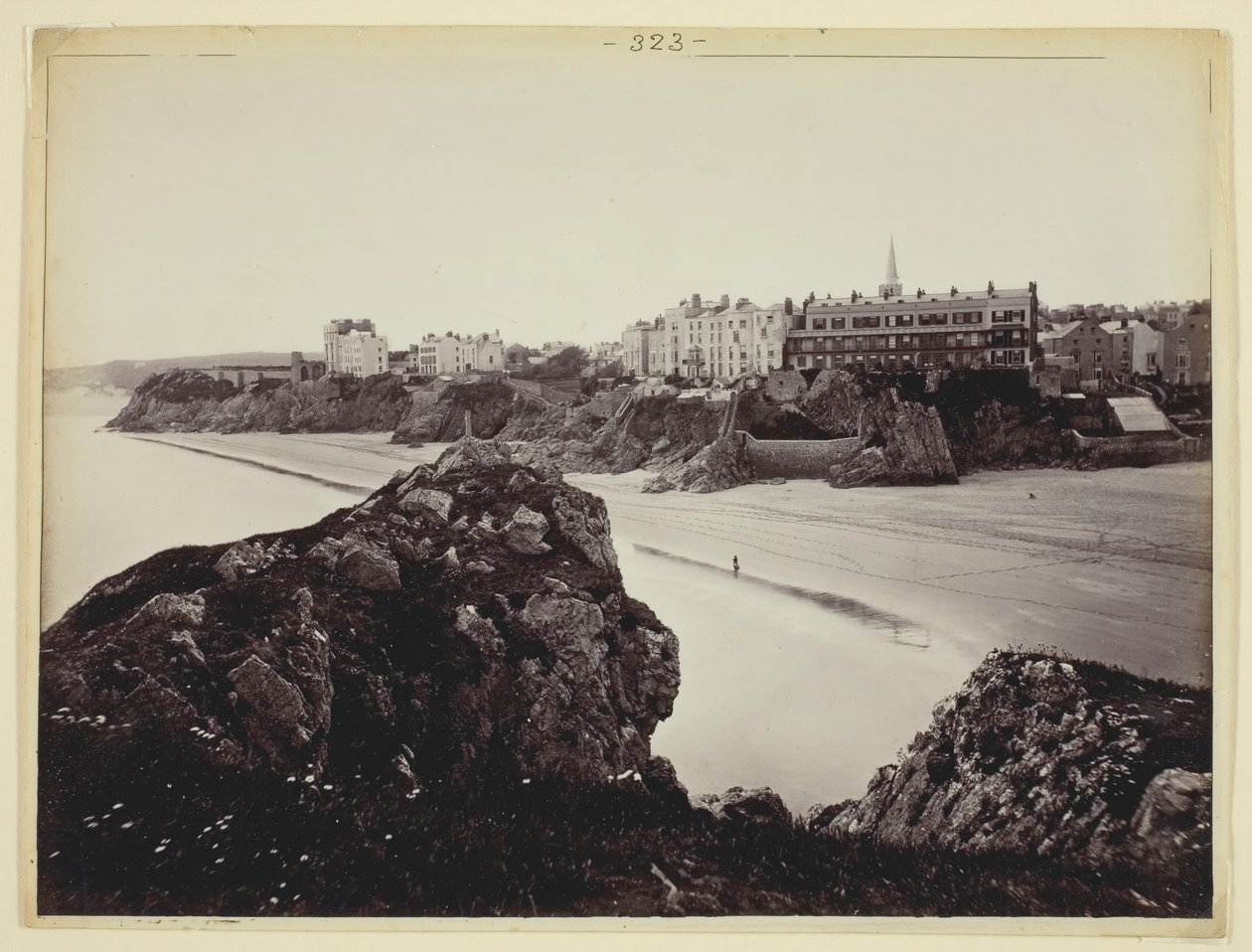 Nimetön [South Sands, Tenby, Wales], 186094. tekijältä Francis Bedford