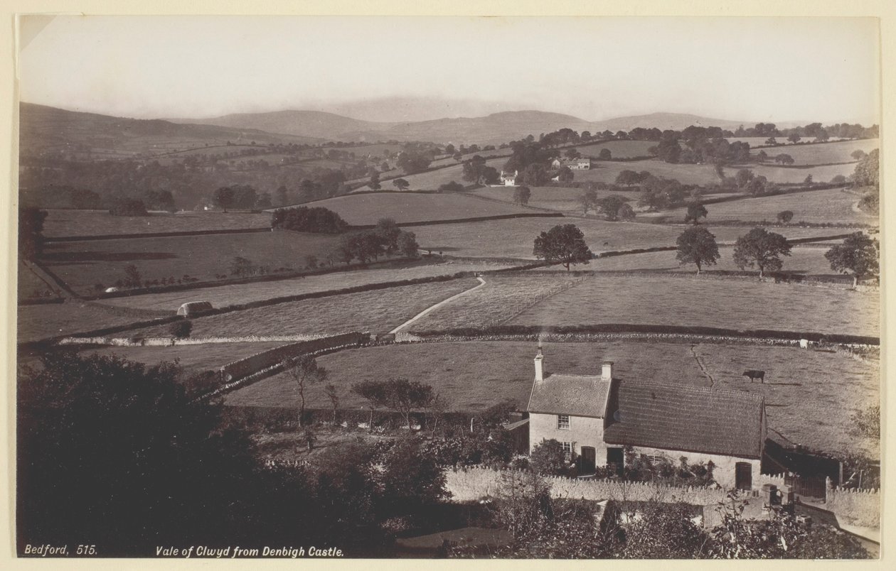 Vale of Clwyd Denbighin linnasta tekijältä Francis Bedford