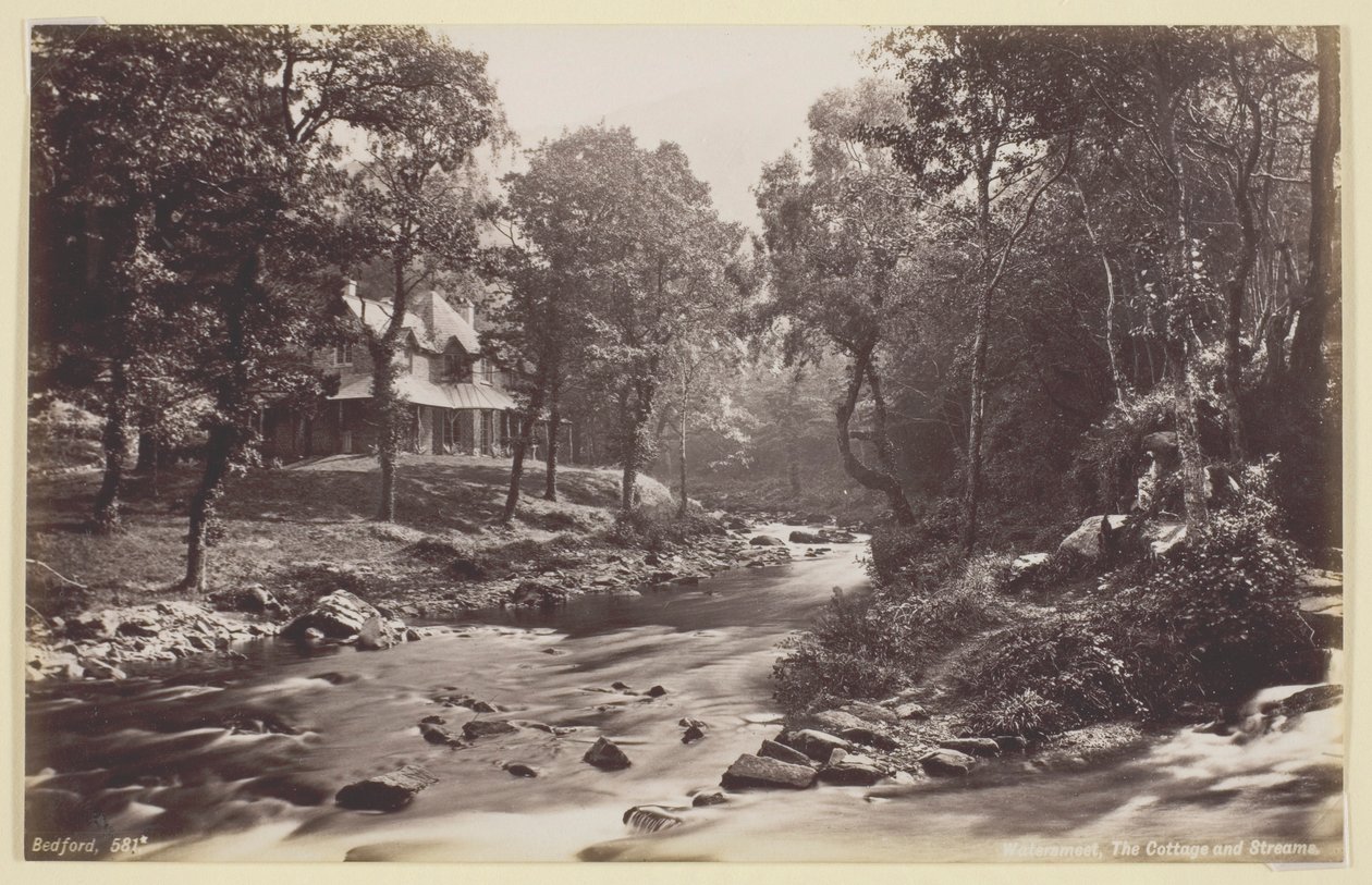 Watersmeet, The Cottage ja Streams tekijältä Francis Bedford