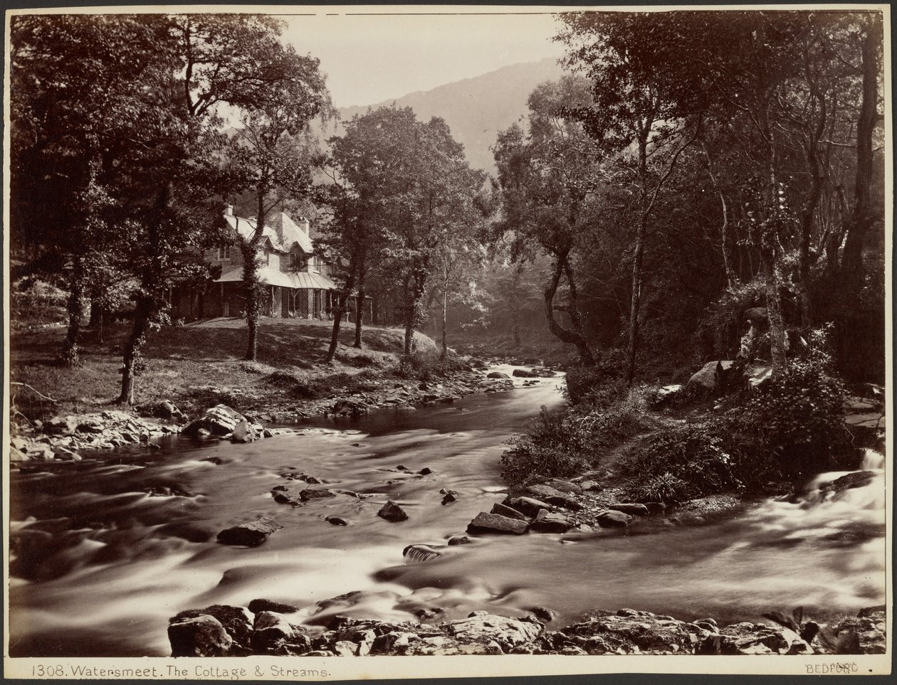 Watersmeet, The Cottage ja Streams tekijältä Francis Bedford