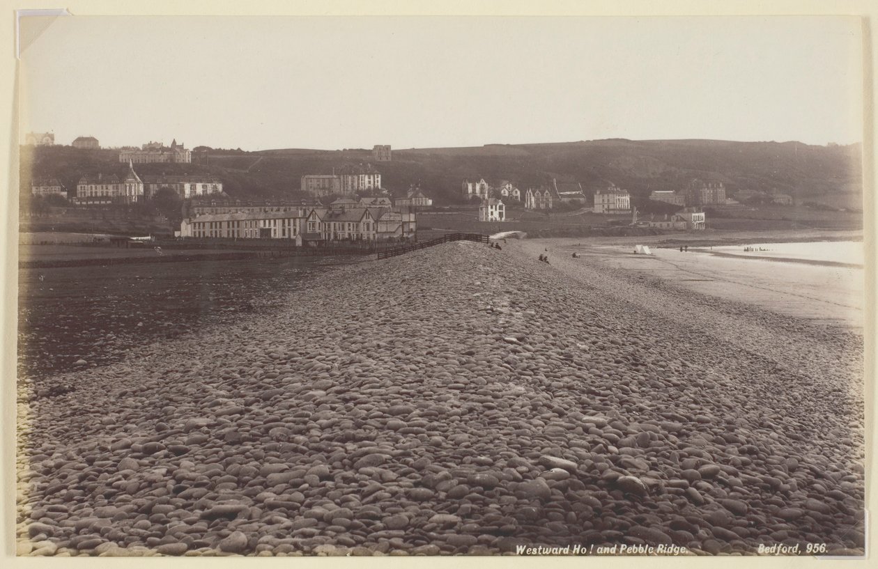Westward Ho and Pebble Ridge, 186094. tekijältä Francis Bedford