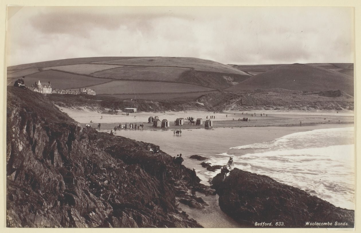 Woolacombe Sands, 186094. tekijältä Francis Bedford