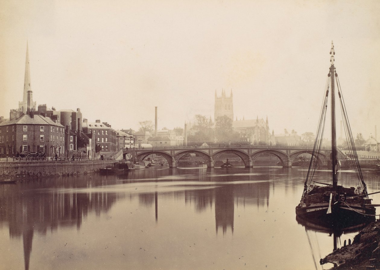Worcester. Severnistä, 1870-luvulta. tekijältä Francis Bedford