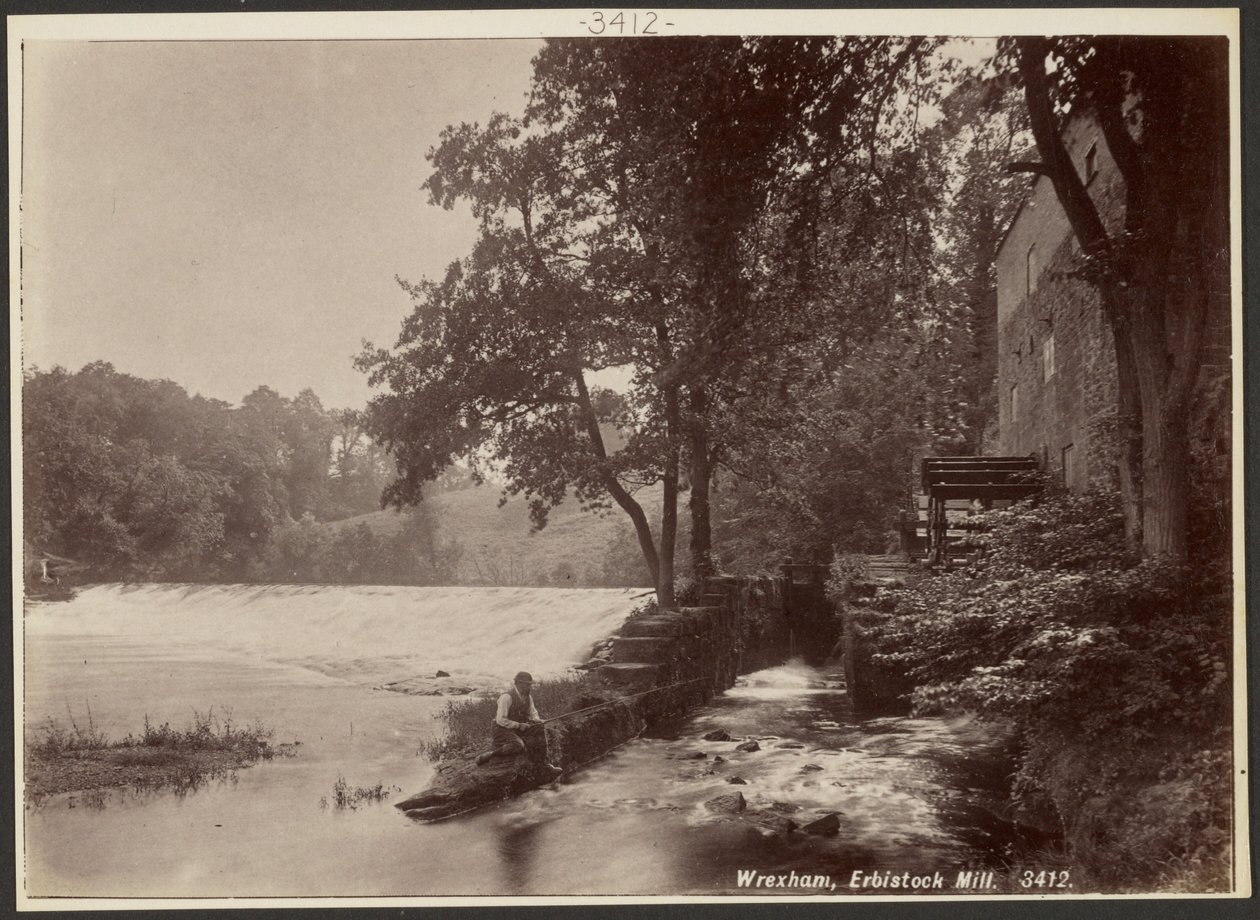 Wrexham, Erbistock Mill tekijältä Francis Bedford
