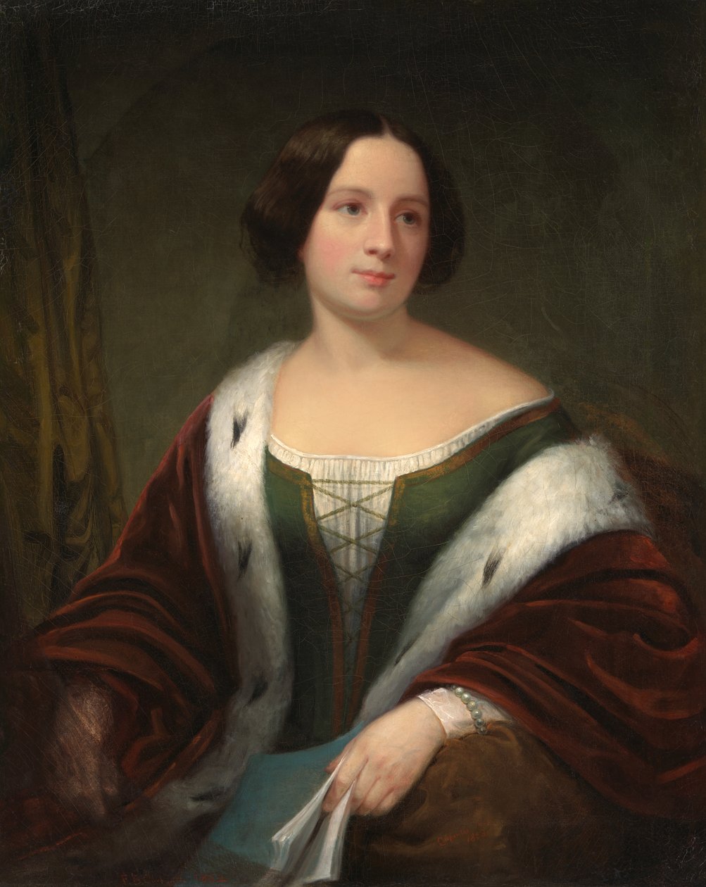 Tuntematon nainen, 1852. tekijältä Francis Bicknell Carpenter