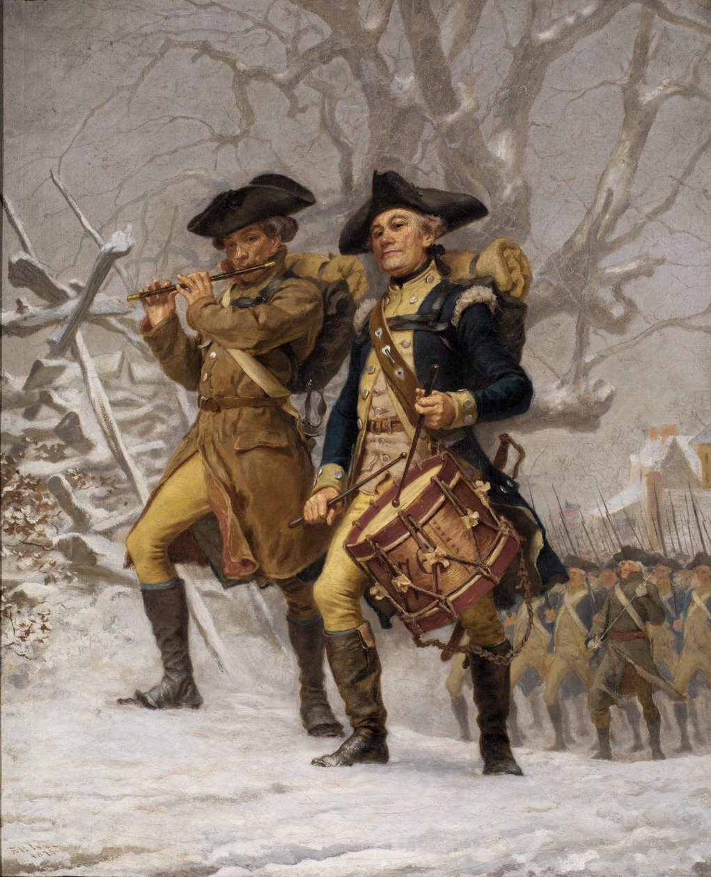 Continentals, 1875. tekijältä Francis Blackwell Mayer