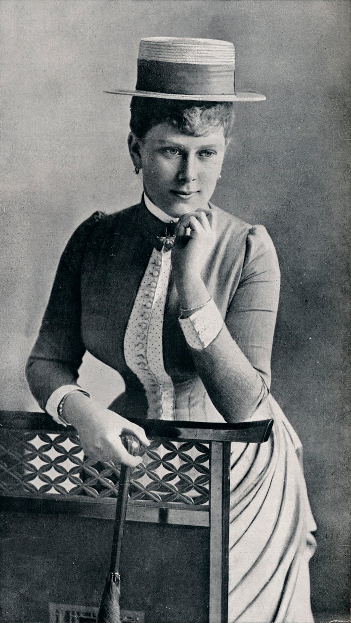 Muotokuvatutkimus tulevasta kuningatar Mariasta, 1885 1911 tekijältä Francis Byrne and Co
