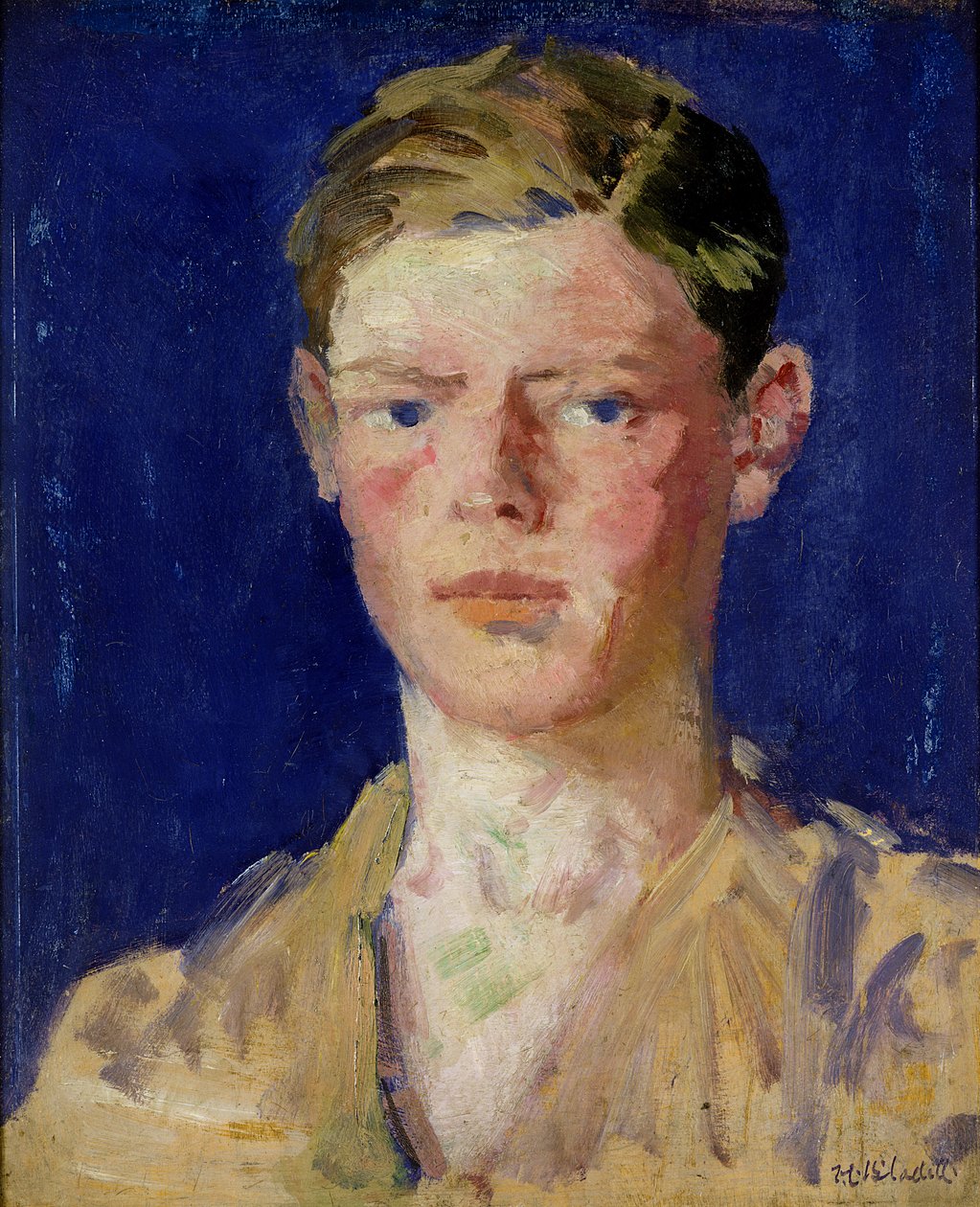 Nuoren miehen pää tekijältä Francis Campbell Boileau Cadell