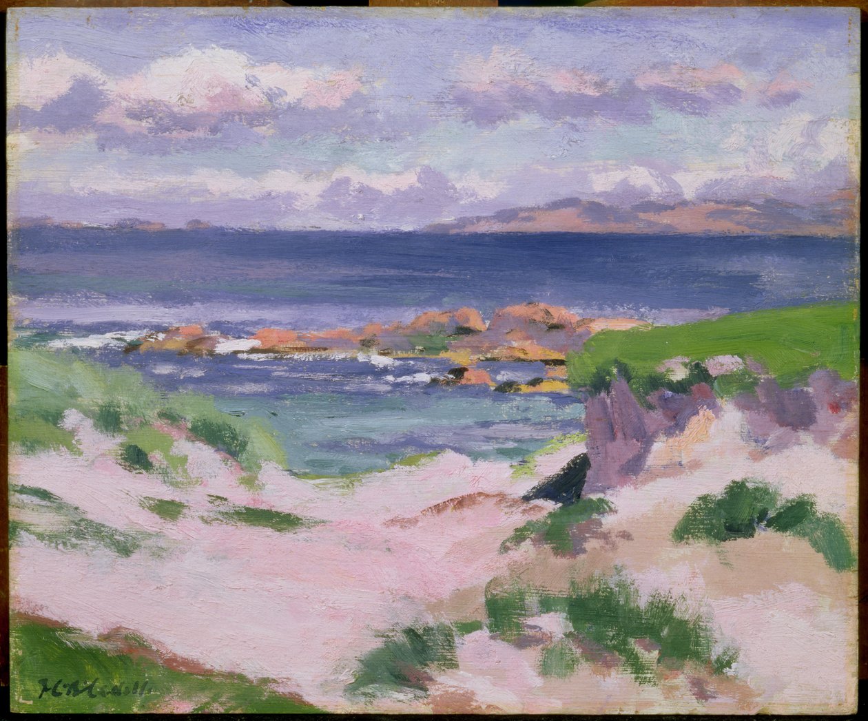 Iona, noin 1920-luku (katso käänteinen maalaus kohdasta 145805) tekijältä Francis Campbell Boileau Cadell