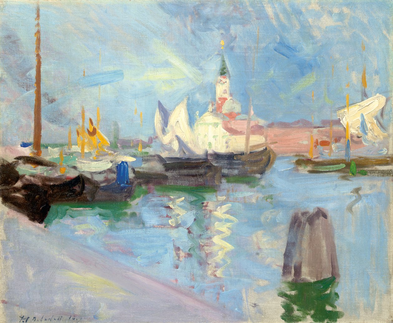 San Giorgio Maggiore, Venetsia tekijältä Francis Campbell Boileau Cadell