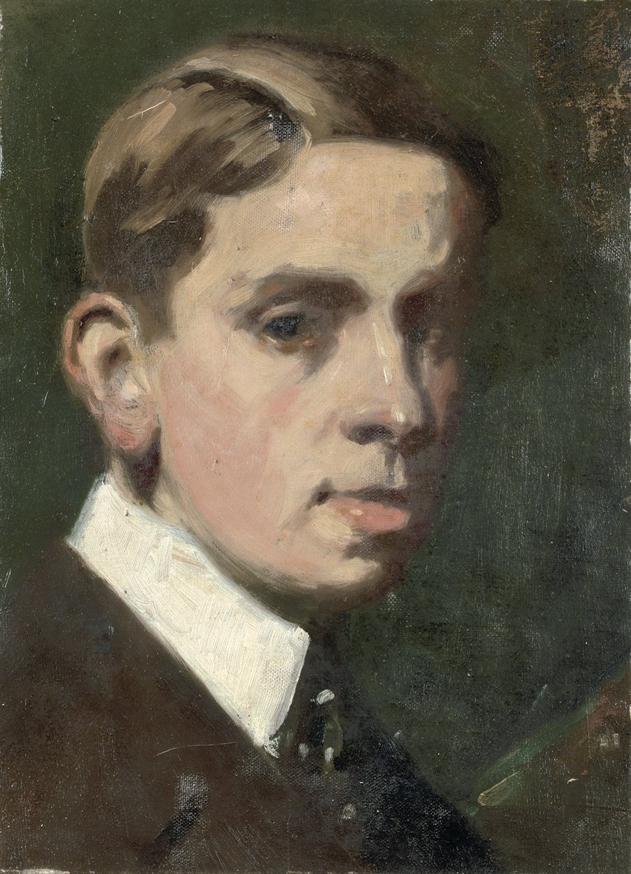 Omakuva, n. 1904 (öljy kankaalle) tekijältä Francis Campbell Boileau Cadell