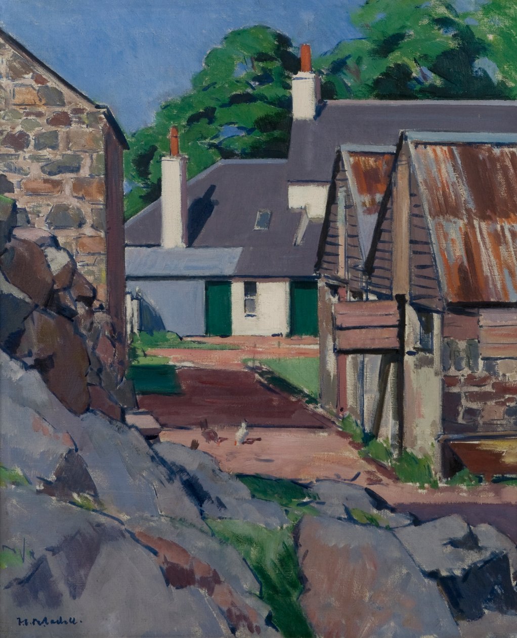 Farm, Isle of Mull tekijältä Francis Campbell Boileau Cadell