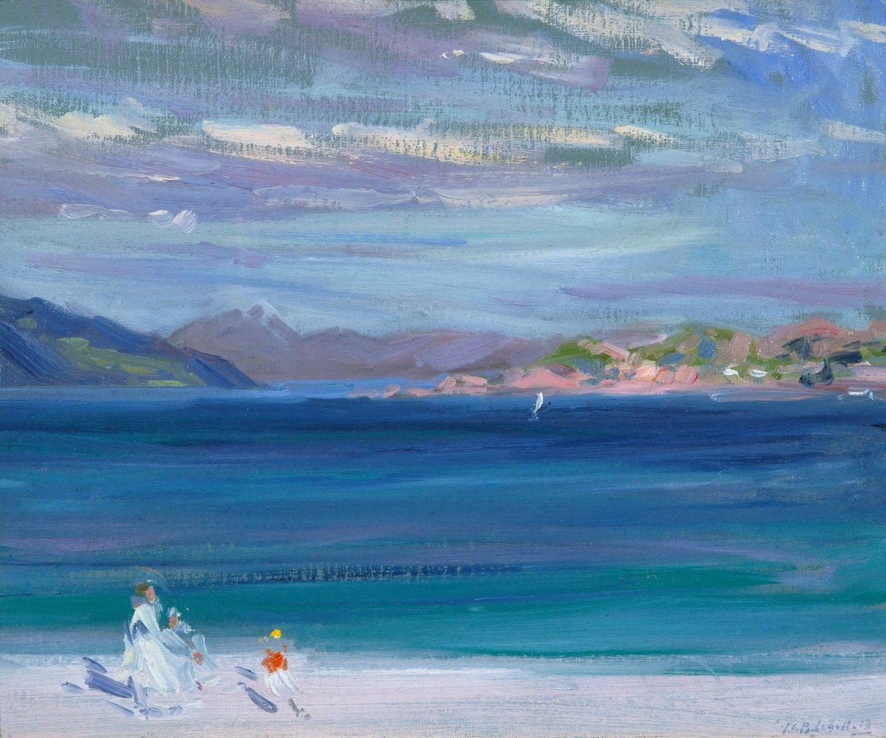 Ionan Mullin häntä (öljy kankaalle) tekijältä Francis Campbell Boileau Cadell