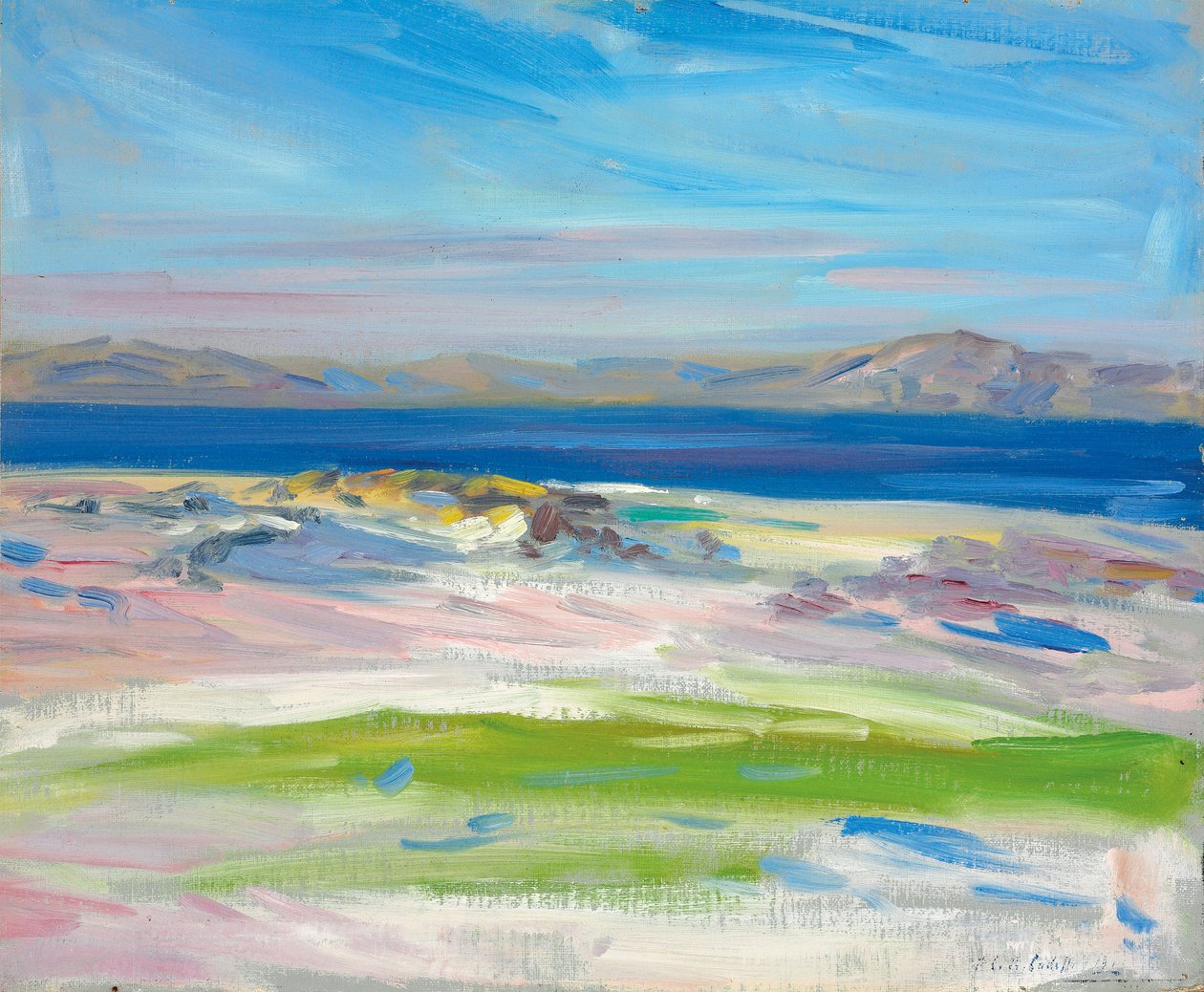 Näkymä White Sandsille, Iona tekijältä Francis Campbell Boileau Cadell