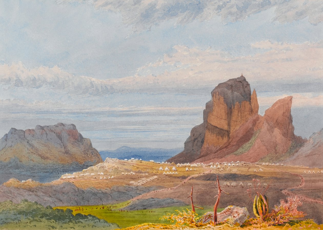 Senafe, Abessinia tekijältä Francis Cornelius James