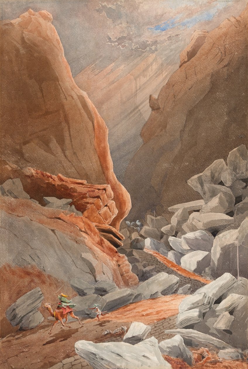 Devils Staircase Suru Passissa, Abessiniassa tekijältä Francis Cornelius James