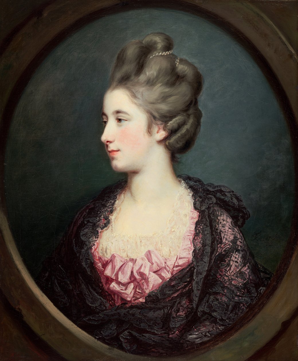 rouva Thomas Horne, c. 17681770. tekijältä Francis Cotes