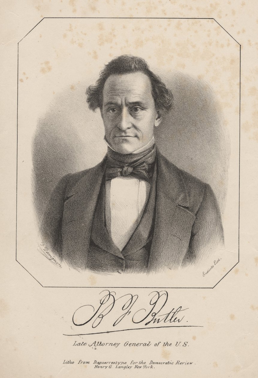 B.J. Butler, lito, Henry G. Langley, 1840 tekijältä Francis D