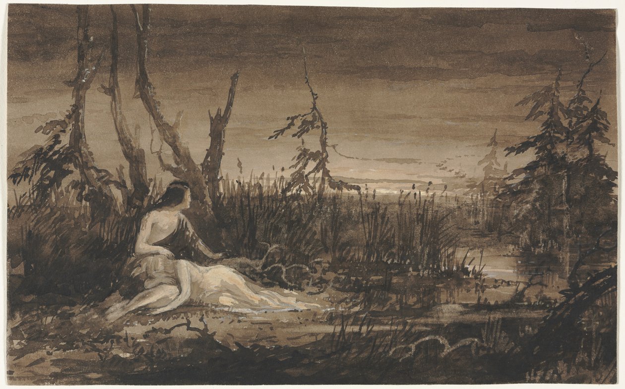 Figuurit maisemassa. tekijältä Francis Danby