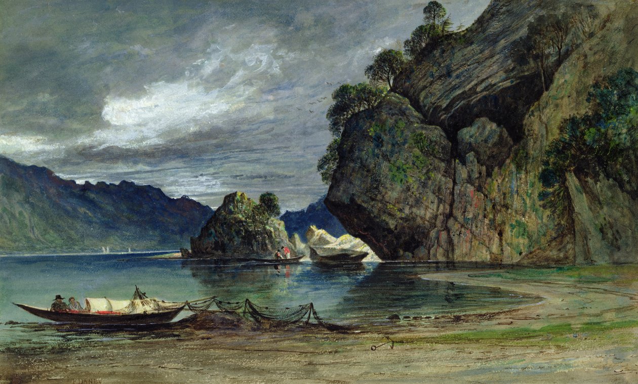 Huonekalut ja erilaiset esineet 1100- ja 1300-luvuilta tekijältä Francis Danby