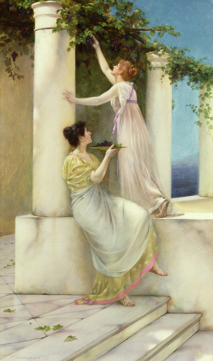 Syksyn idylli, 1892 tekijältä Francis Davis Millet