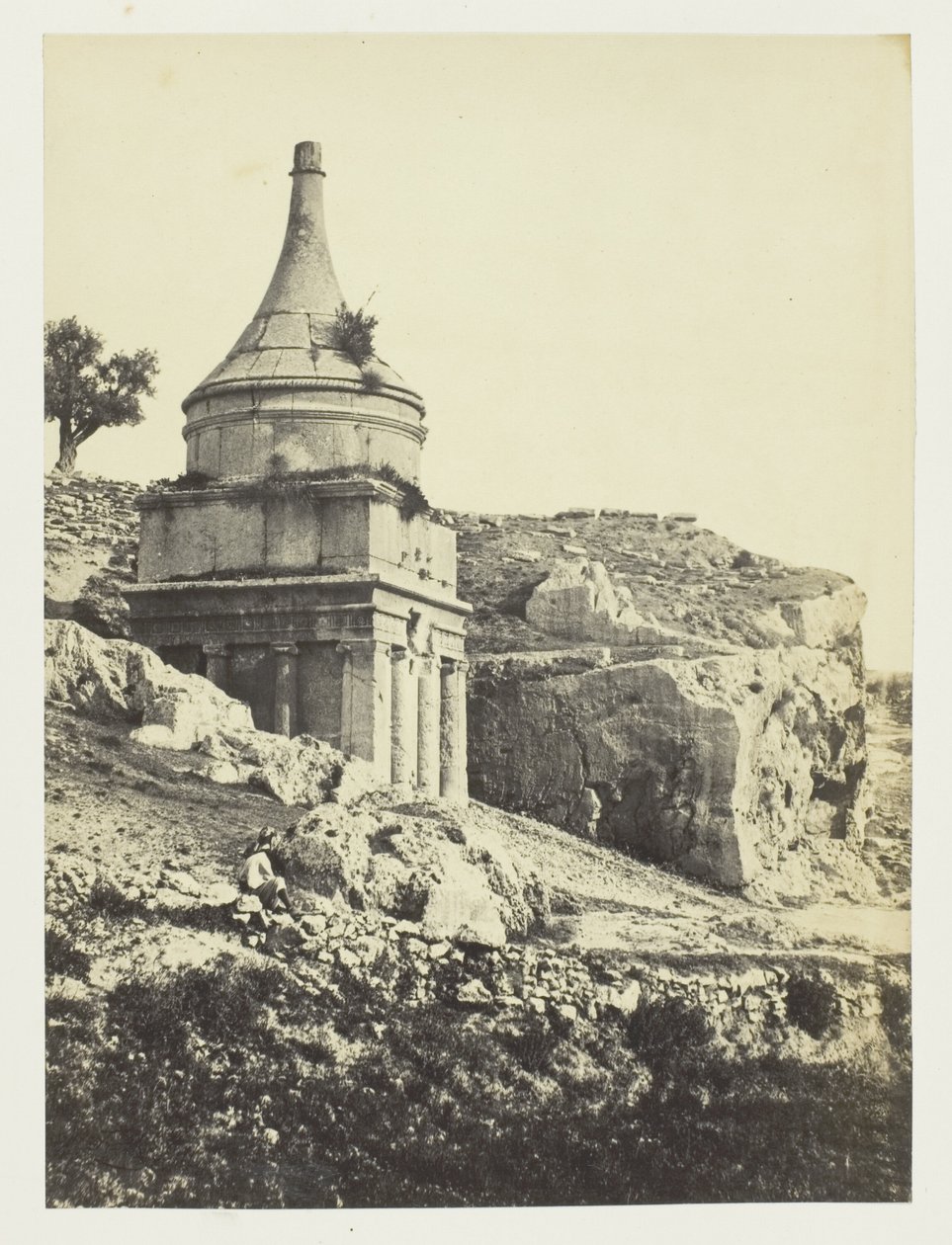 Absalomin hauta, Jerusalem tekijältä Francis Frith