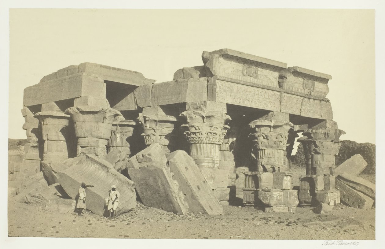 Tuli Omboon, Ylä-Egyptiin, 1857. tekijältä Francis Frith