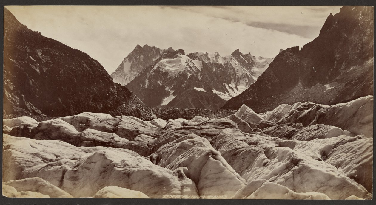 Mer de Glace, Mont Blanc tekijältä Francis Frith