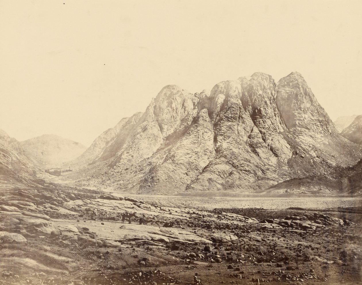 Horebinvuori, Siinai tekijältä Francis Frith