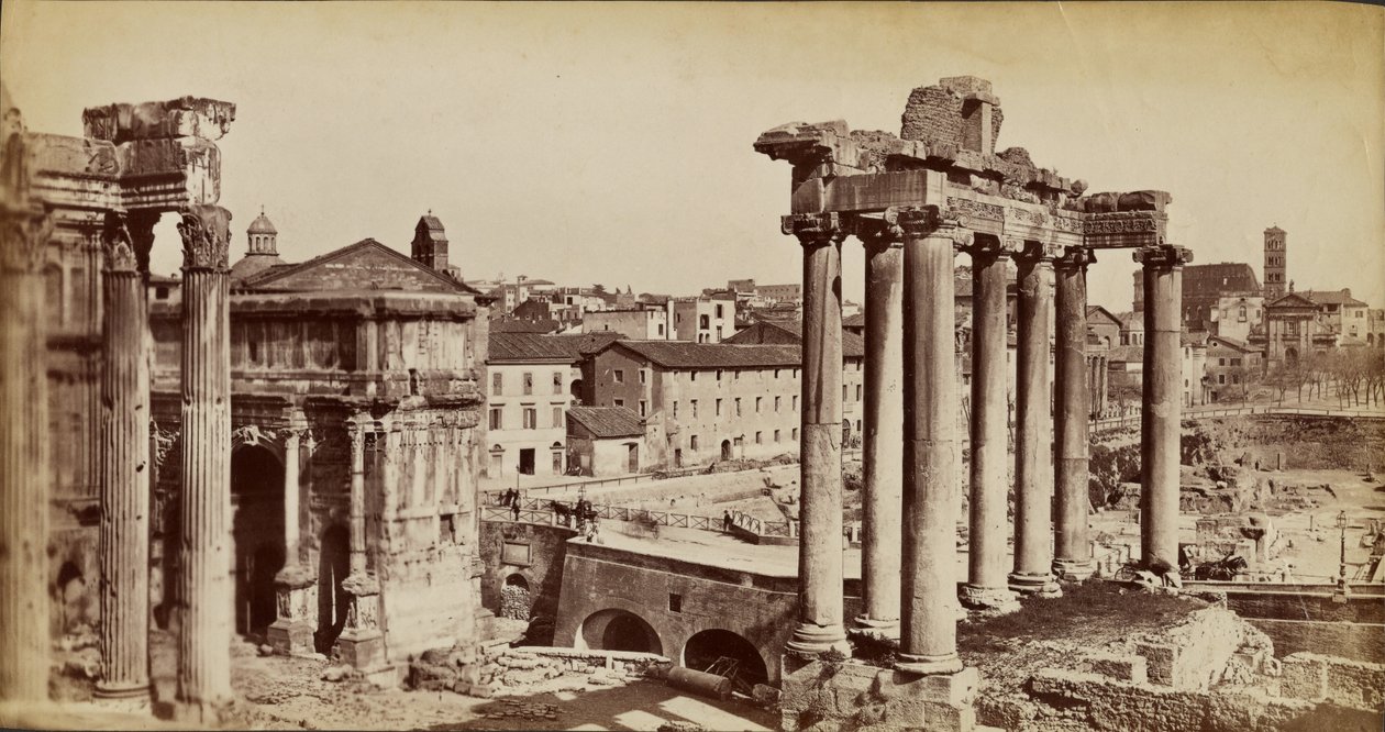 Rooma, Forum Romanum tekijältä Francis Frith