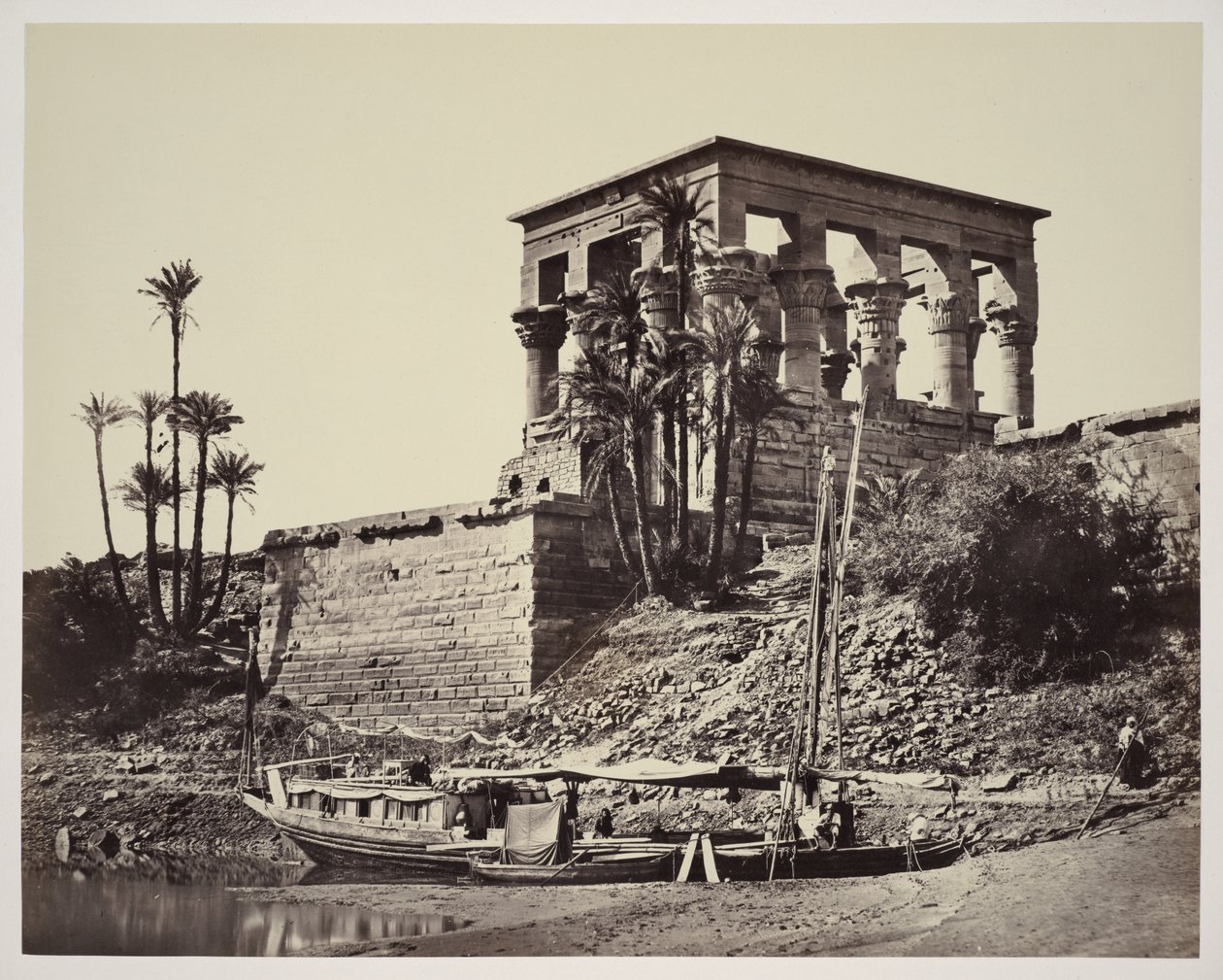 Hypetra temppeli, Philae tekijältä Francis Frith