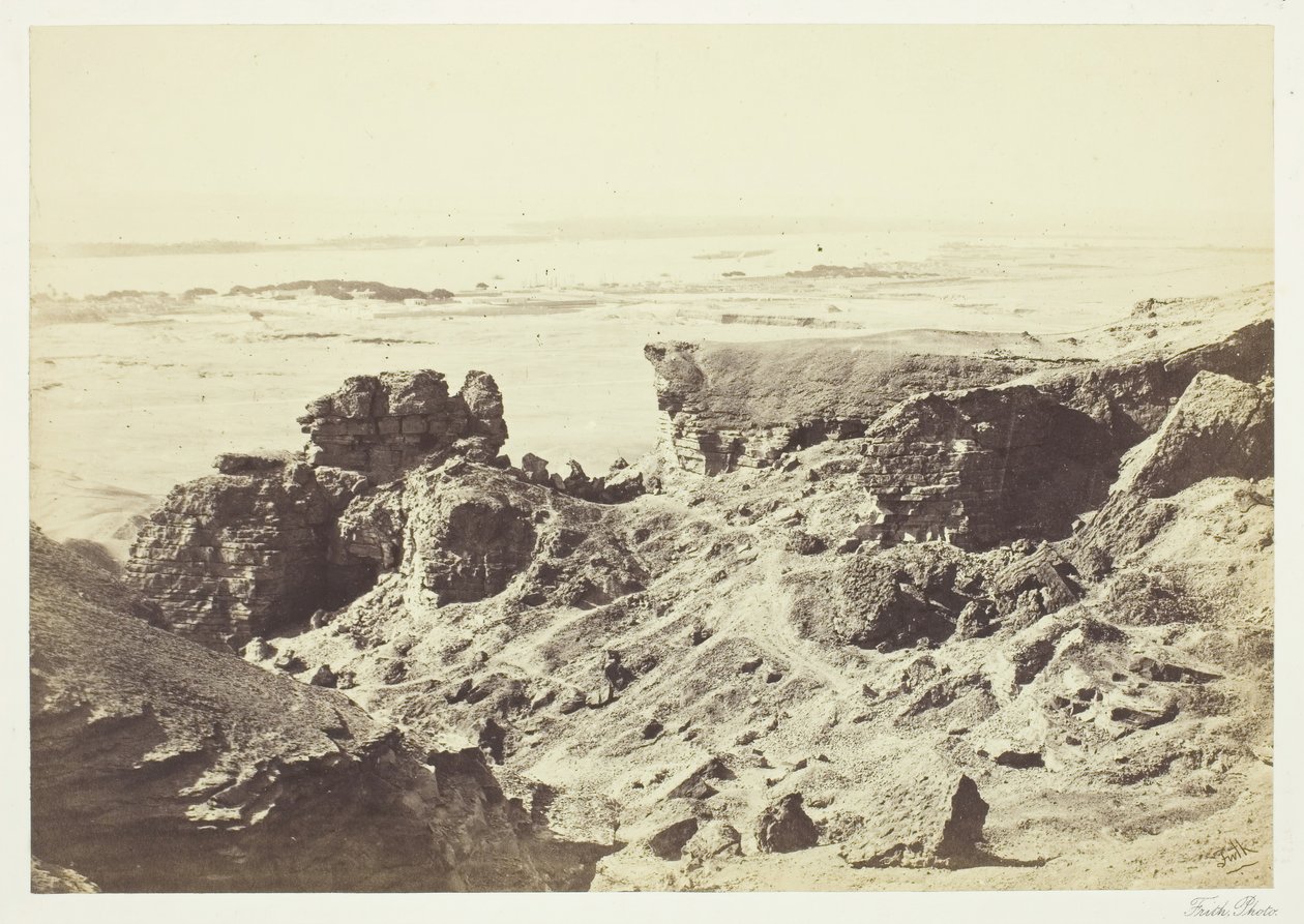 Niili Jouran louhoksista, 185862. tekijältä Francis Frith