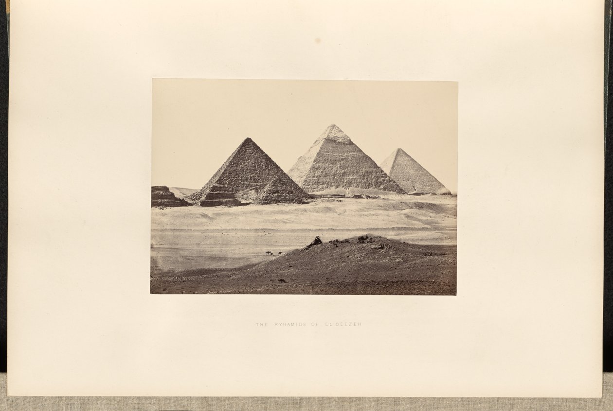 El-Geezehin pyramidit tekijältä Francis Frith