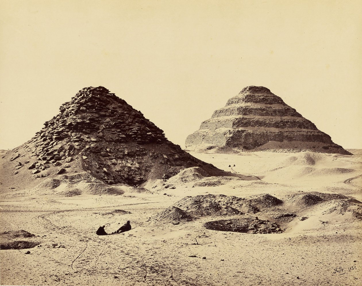 Sakkaran pyramidit. Koillisesta tekijältä Francis Frith
