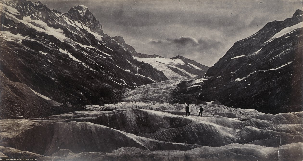 Schreckhorn, Grindelwald tekijältä Francis Frith
