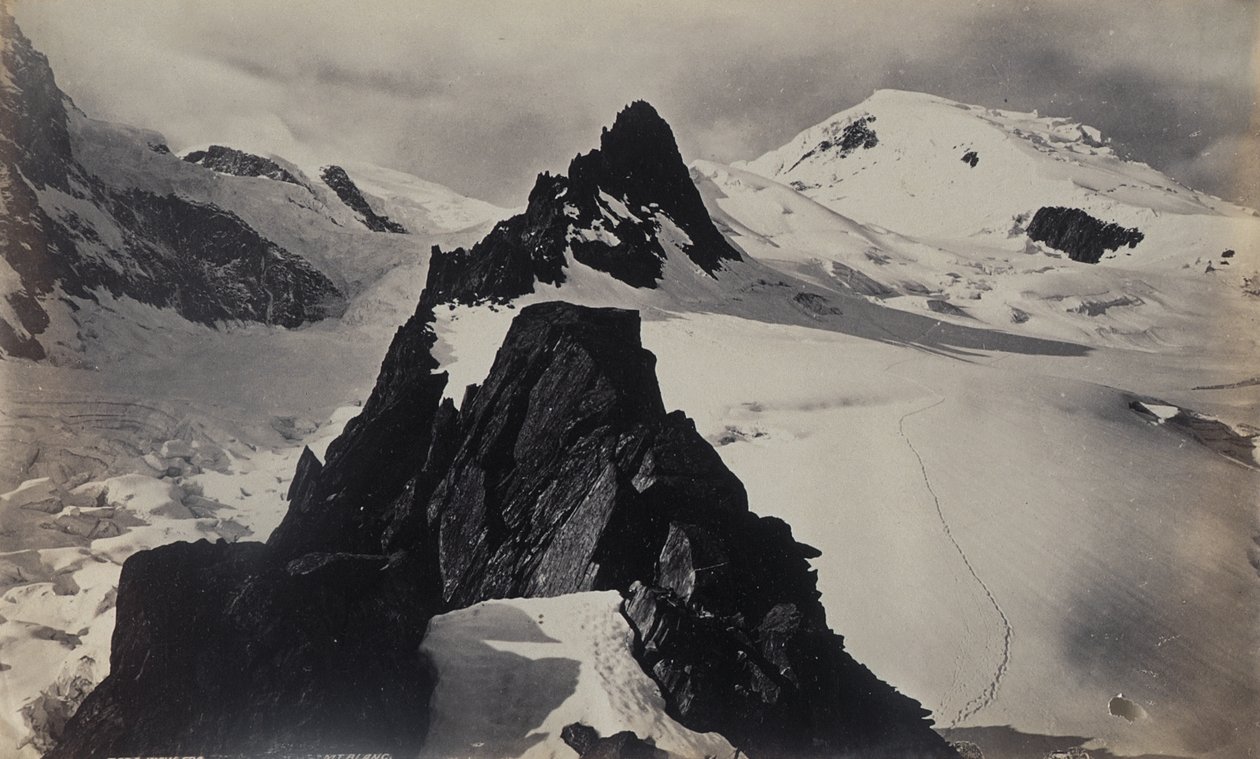Näkymä Mont Blancilta tekijältä Francis Frith