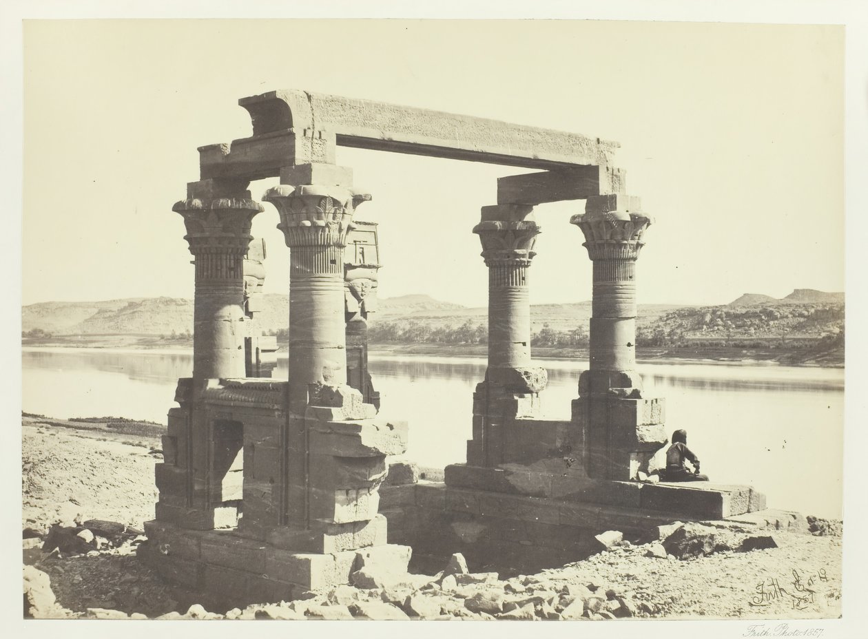 Kardassan viat, Nubia, 1857. tekijältä Francis Frith