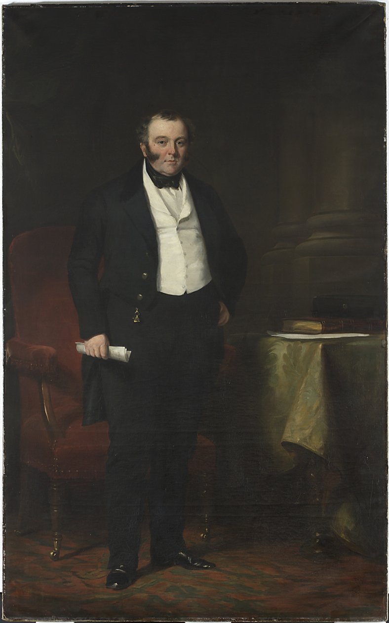 George Hudson, 1846 tekijältä Francis Grant
