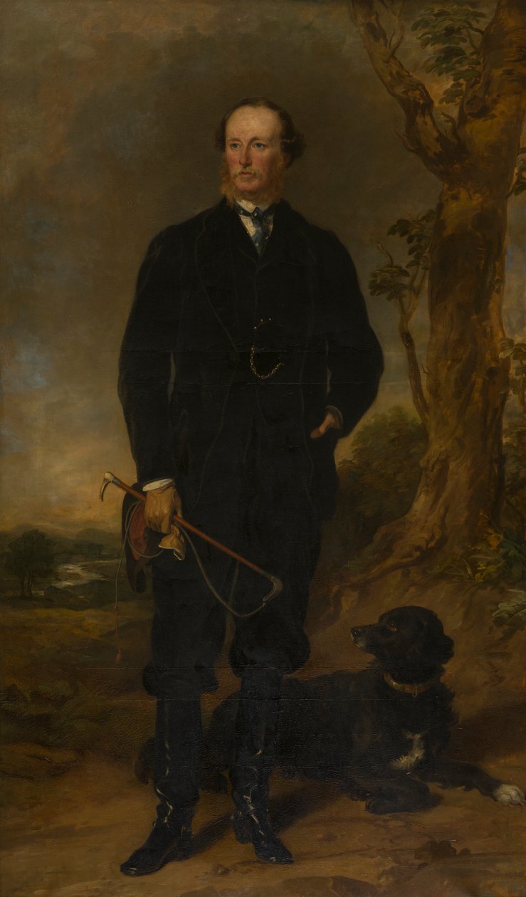 Orlando George Charlesin, Bradfordin kolmannen jaarlin (1819-1898), n. 1839-1878 (öljy kankaalle) muotokuva tekijältä Francis Grant