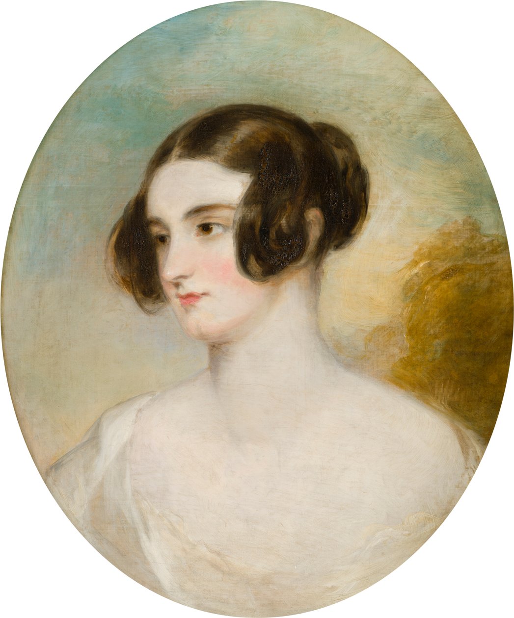 Muotokuva kunnia. Henrietta Maria Forester, Lady Albert Conyngham (1809-1833), n. 1829-33 (öljy kankaalle) tekijältä Francis Grant
