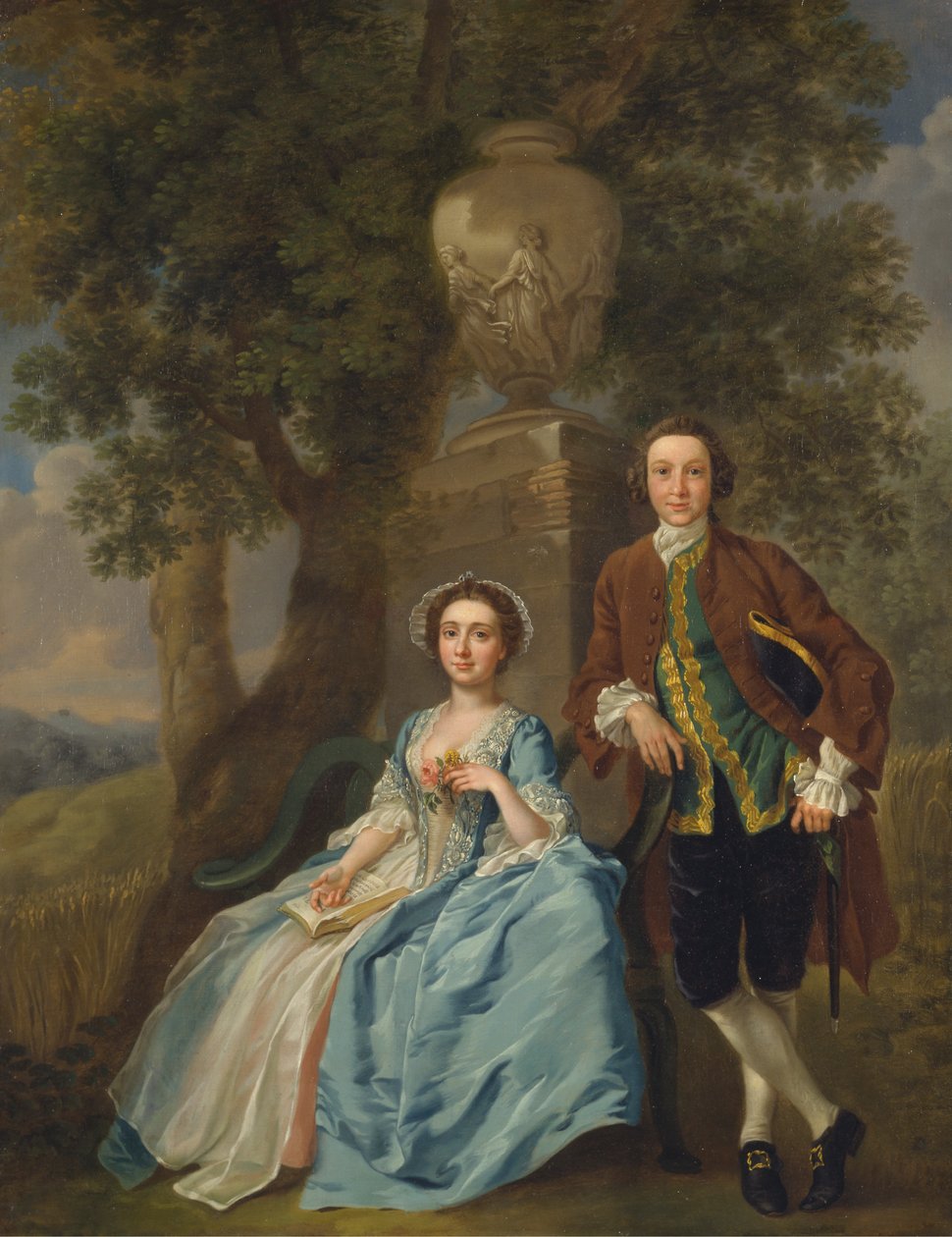 George ja Margaret Rogers tekijältä Francis Hayman